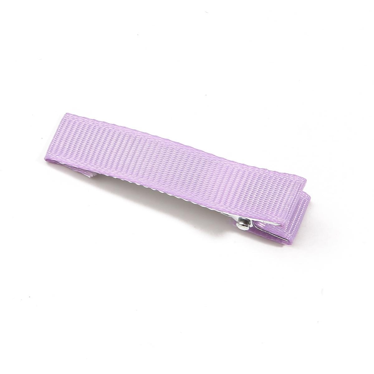 

Детские заколки для волос ручной работы светло-фиолетовый