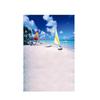 Sommer Meeresstrand Fotografie Hintergrund Tropischer Ozean Palme Sand Malerischer Hintergrund für Fotostudio Porträt Videoaufnahme Party Dekoration Requisiten