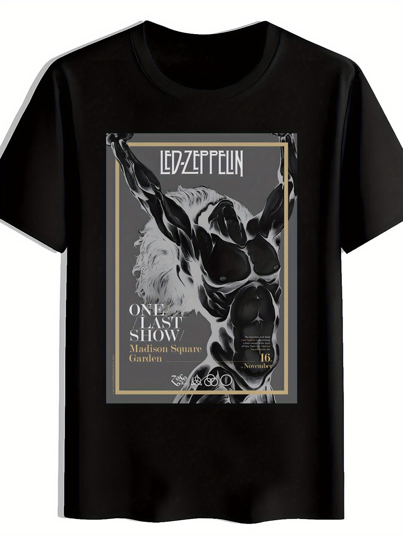 T-shirt Three-Striped Lines LED-ZEPPELIN Print XXXL