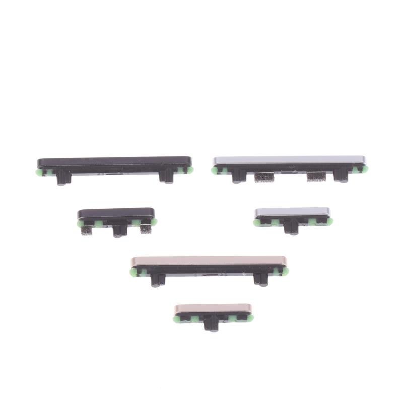 1Set For Google Pixel 7 Pro Power Button + Volume Button Control Side Keys Spare Parts Switch Flex Cable