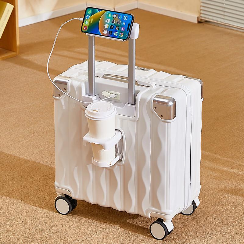 Navando Lightweight ABSPC Carry-On Travel Suitcase 18 inches