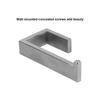 Wall Mounted Toilet Tissue Holder Silver Tissue Roll Hanger Toilet Paper Holder  Toilet Accessories