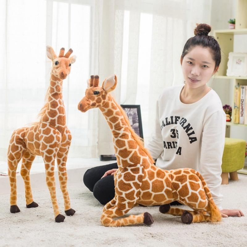 Realistic Giraffe Plush Toy For Kids Perfect Photo Prop And Gift For Birthdays And Holidays