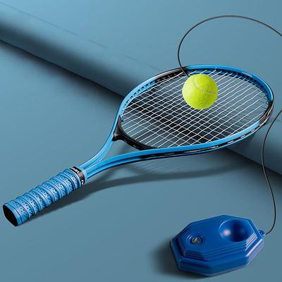 Hochleistungs-Tennis-Trainingshilfen-Basis mit elastischem Seilball-Übungs-Selbstlast-Rebound-Tennis-Trainer-Partner-Sparring-Gerät