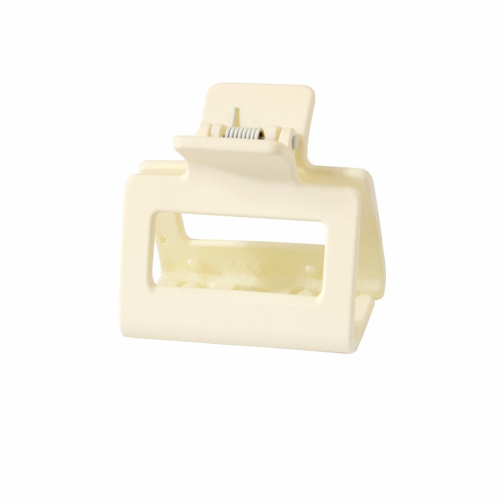 Seamless Spray Paint Cross-border Frosted Hair Clip Rectangular Claw Clip Large Hair Shark Clip