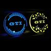 2026 Hot VOLKSWAGEN Car LED Luminous Water Cup Holder Mat For Volkswagen VW GTI Rline Golf Passat Jetta Touareg Tiguan Polo CC V