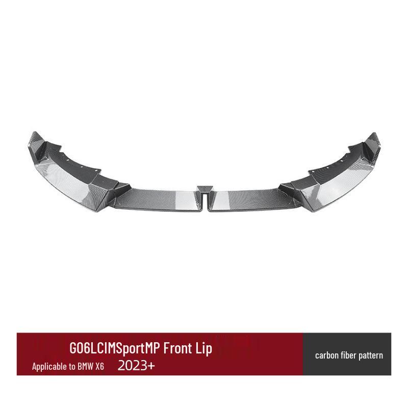 BMW X6 G06 LCI 2023+ M Sport Front Bumper Kit with Front Lip Splitter