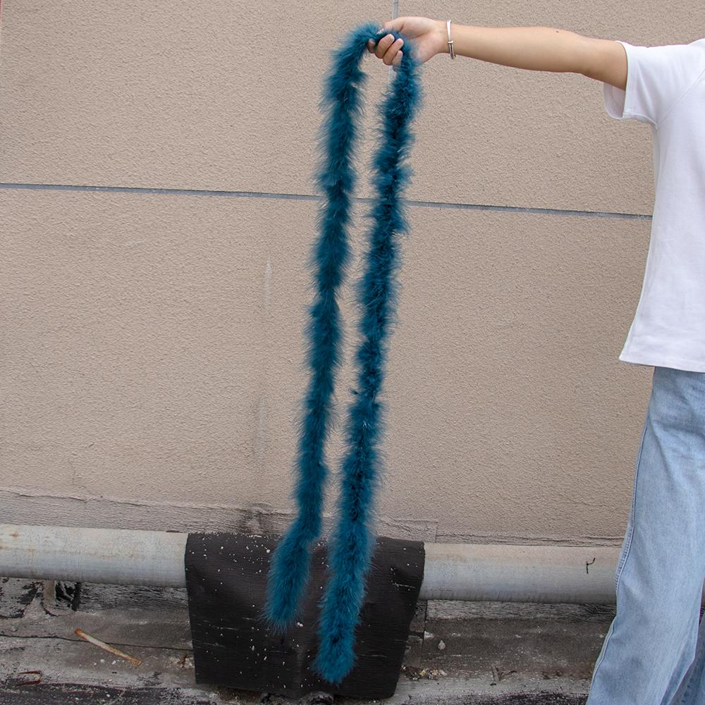 2M Turkey Marabou Feather Boa 11-50g for Scarf Clothing Christmas tree Decor Shawl Craft Costume Wedding Dress Plume Accessories