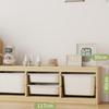 Children's Solid Wood Toy & Book Storage Shelf and Cabinet