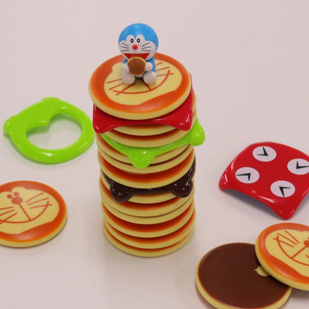 Eye Up Doraemon Dorayaki Tower Game Ages 3 and Up 4546598517552