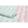 Sen no Anbo Tenugui "Stripe Lily of the Valley Pink" Hand-dyed 100% Cotton Tokuoka Made in Japan 35cm x 100cm Lily of the Valley Flower of Happiness