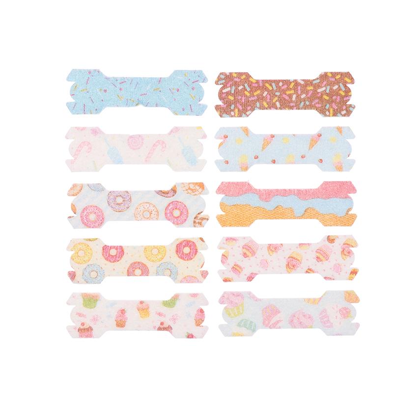 10Pcs Kids Anti-Snore Nose Strips Colorful Breathing Aid For Boys & Girls Hypoallergenic Nasal Tape Fun Animal Prints For Better