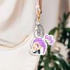 Acrylic Keychain Pendant Student School Bag Cute Decoration Small Gift