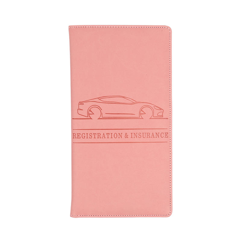 

Car Document Holder Car Registration And Insurance Holder Auto Truck Compartment Accessories For Essential Information Driver глибокий рожевий колір