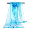 Spring & Summer Silk Chiffon Scarf for Women – Versatile, Fashionable, Sun-Protective, Printed Headscarf