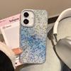 Gradient Glitter Rhinestone Case for iPhone 16/17 Pro Max with IMD Lens Protection