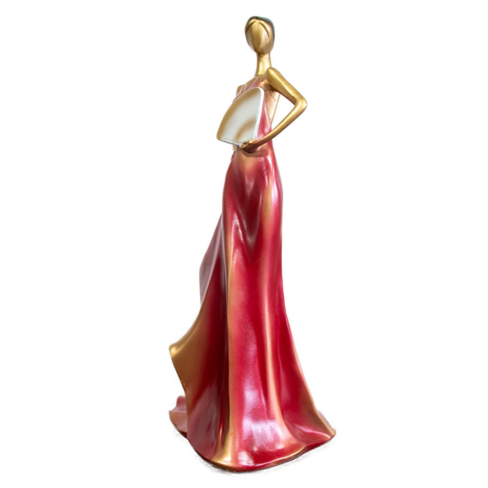 

Decorative Wine Rack Resin Beauty Lady Wine Bottle Holder Stand for Kitchen Bar Countertop