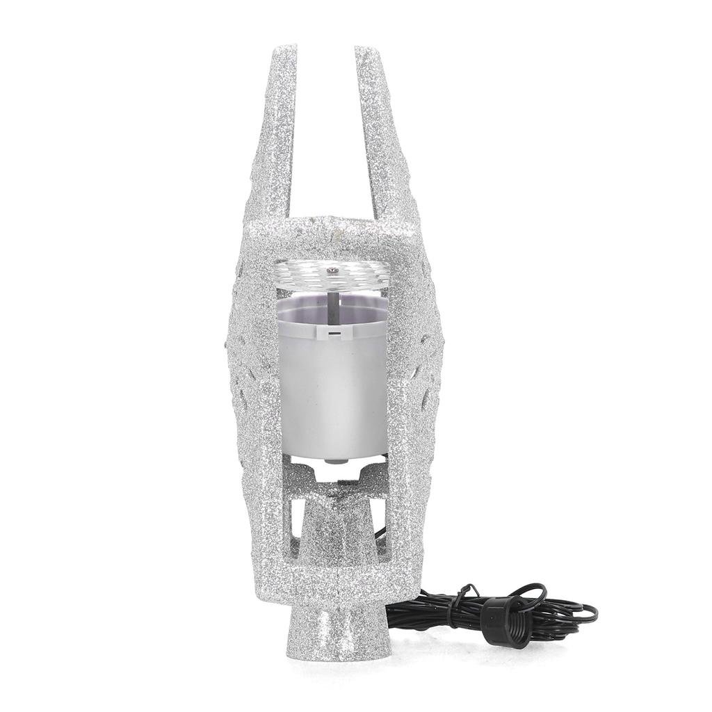 Christmas Tree Toppers LED Rotating Snowflake Projector Lights Christmas Tree Decoration