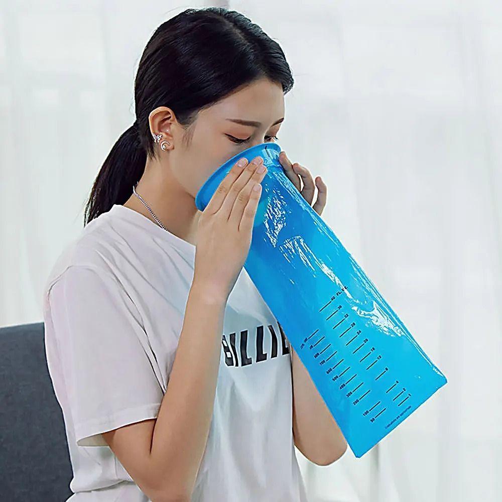 10Pcs Portable Nausea Vomit Bag Leak Resistant Vomit Cleaning Bag  Motion Sickness