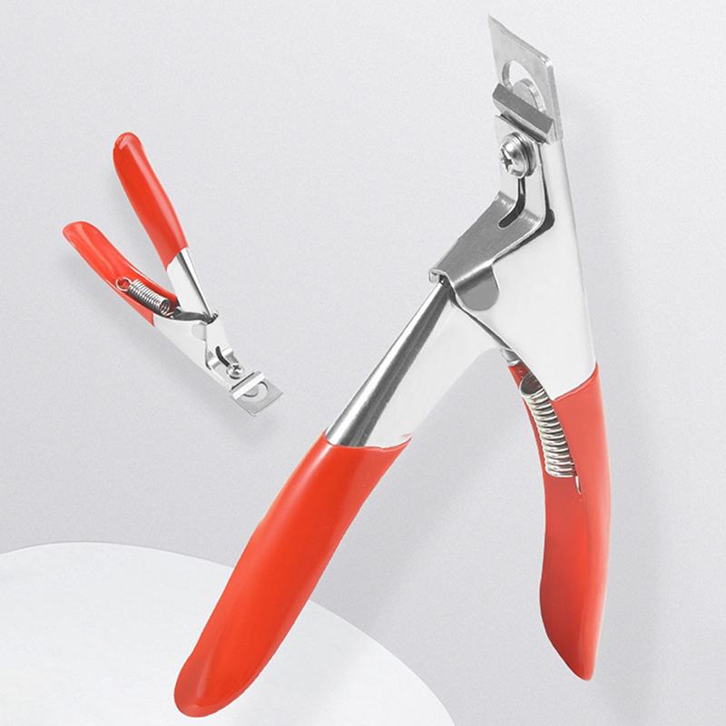 Fake Nail Tips Cutter Professional Nail Clippers Straight Edge Acrylic Nail Clipper Manicure False Guillotine Cut