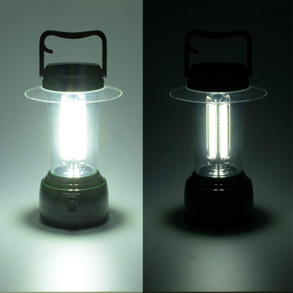 OHM Elektrische LED Campinglaterne CL2400 LN-CL2400-G 08-1321 OHM