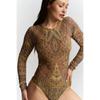 2026 New European and American One-piece Swimsuit Bikini Swimsuit