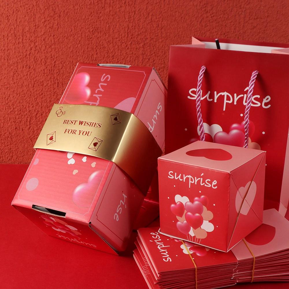 Scatola Sorpresa Pop Up Scatola Rimbalzante Sorpresa Cassaforte Lusso Esplosione di Contanti Scatola Regalo Anniversario