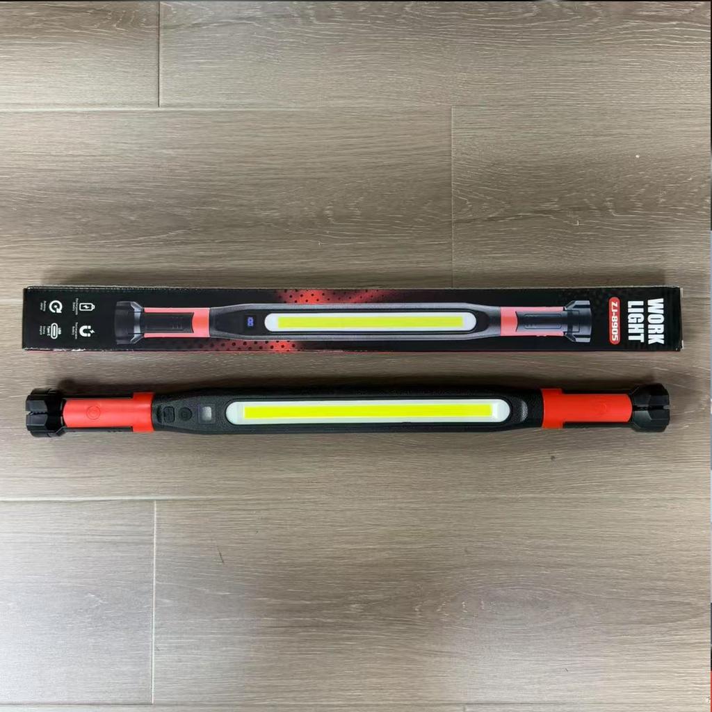 Automatyczna lampa robocza LED, Akumulatorowa lampa robocza, Super jasna lampa z adsorpcją magnetyczną