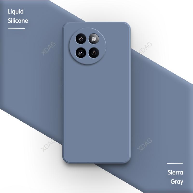 Fashion Liquid Silicone Phone Case for Xiaomi Civi 4 Pro 5G Shell Camera Protection Original Soft Straight Edge Back Cover Funda