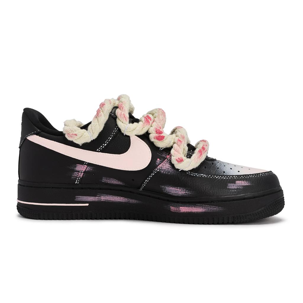 Nike 811 Manufacturing, Deserted Rope Night Pink Cushioning Low Top Skateboard Shoes Unisex Black Pink White HQ2037-006(Team80-)