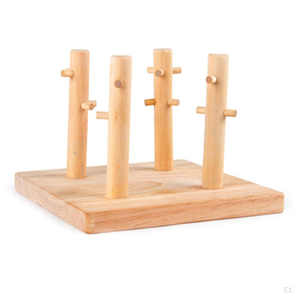 Montessori Wooden Sorter Stacking Toy Puzzles for Preschool Kids Girls