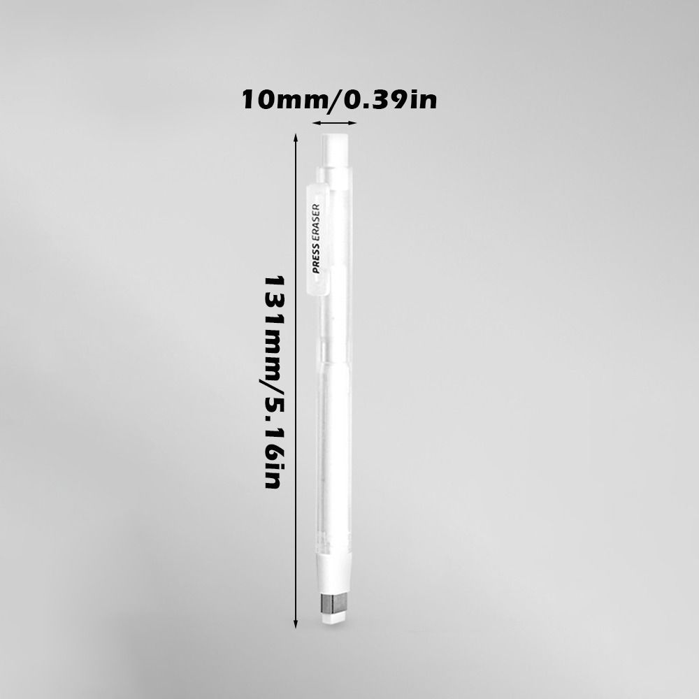 Refillable Eraser Pen Press Mechanism Correction Rubber Sketch Drawing Eraser  Pencil Correction
