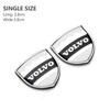 For Volvo Car Accessories 3D Aluminum Emblem Badge Car Stickers Decal For Volvo Xc60 Xc90 V40 V60 S60 V50 V90 S80 C40 XC40 V70 X ari632