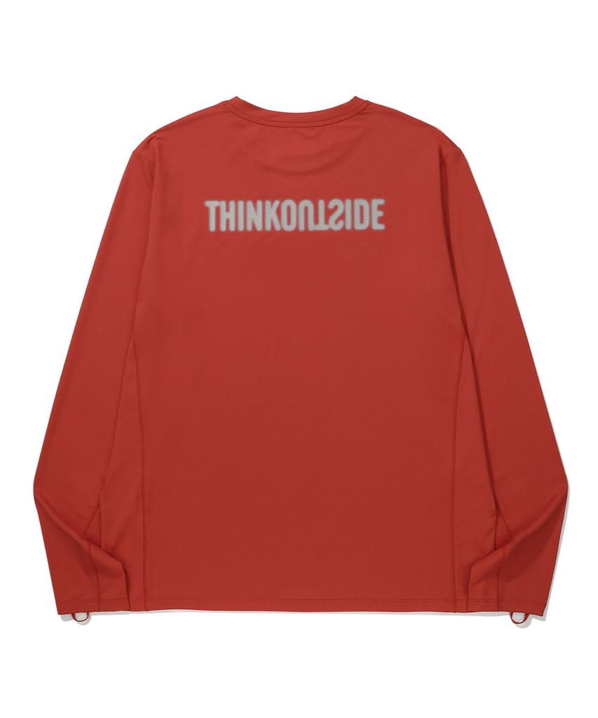 SIERRA DESIGNS Chill Lite Askin Think Outside Reflective Long Sleeve Red