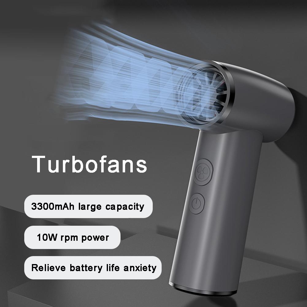 100000RPM Jet Dry Blower Portable Jet Fan 4 Gear Electric Air Blower Air Duster for Keyboard Computer Cleaning Air Bed Hair Dry