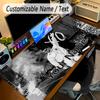 Large Mouse PadThe Weeknd Custom Name Text Personalized Desk Mat Non Slip Gaming Pad