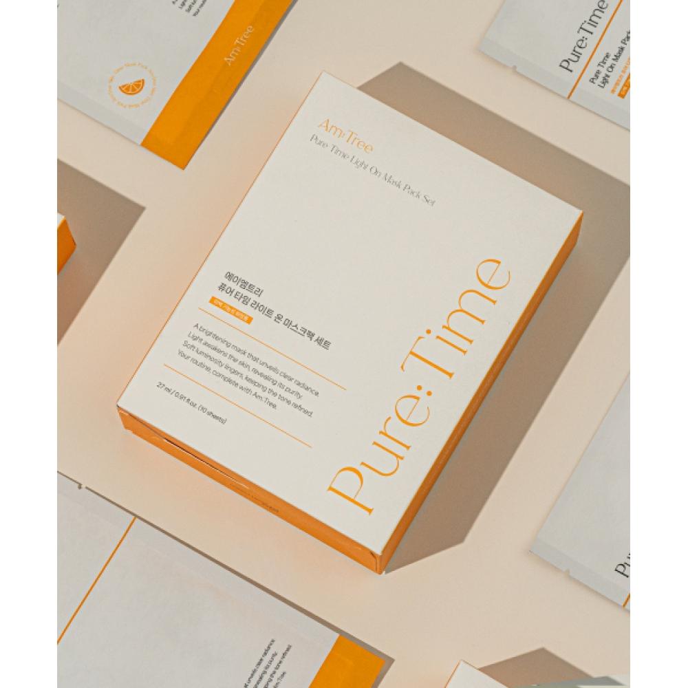Amtree Highly Moisturizing Essence Balance Mask Attached Sheet 27ml 10 Sheets 4 Types  Moisture Calming Whitening Radiance 