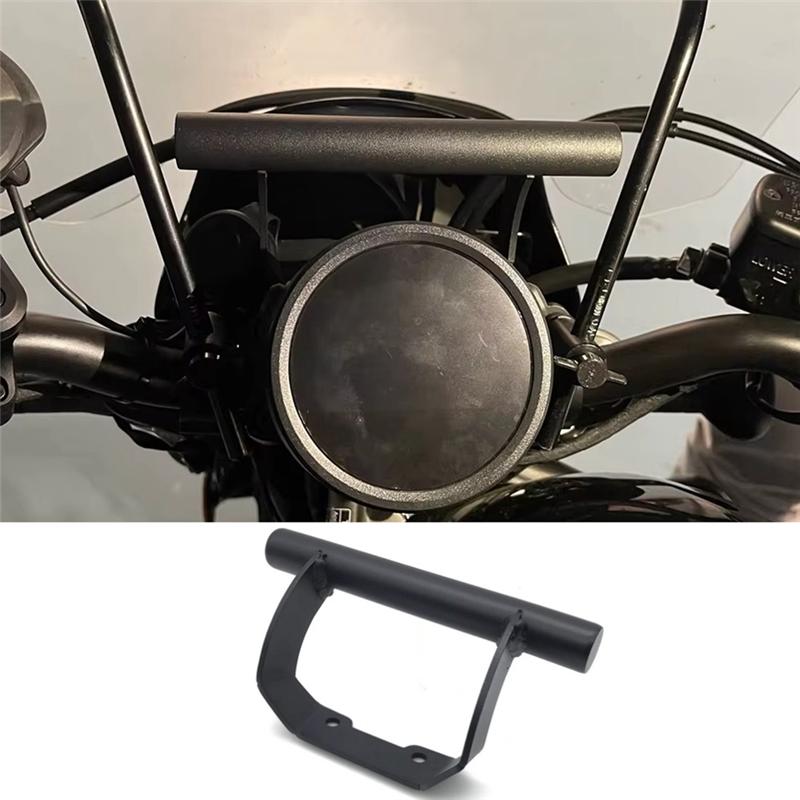 NEW-Motorcycle Navigation Bracket For Honda Rebel CMX300 CMX500 2017-2025 Motorcycle Phone Stand