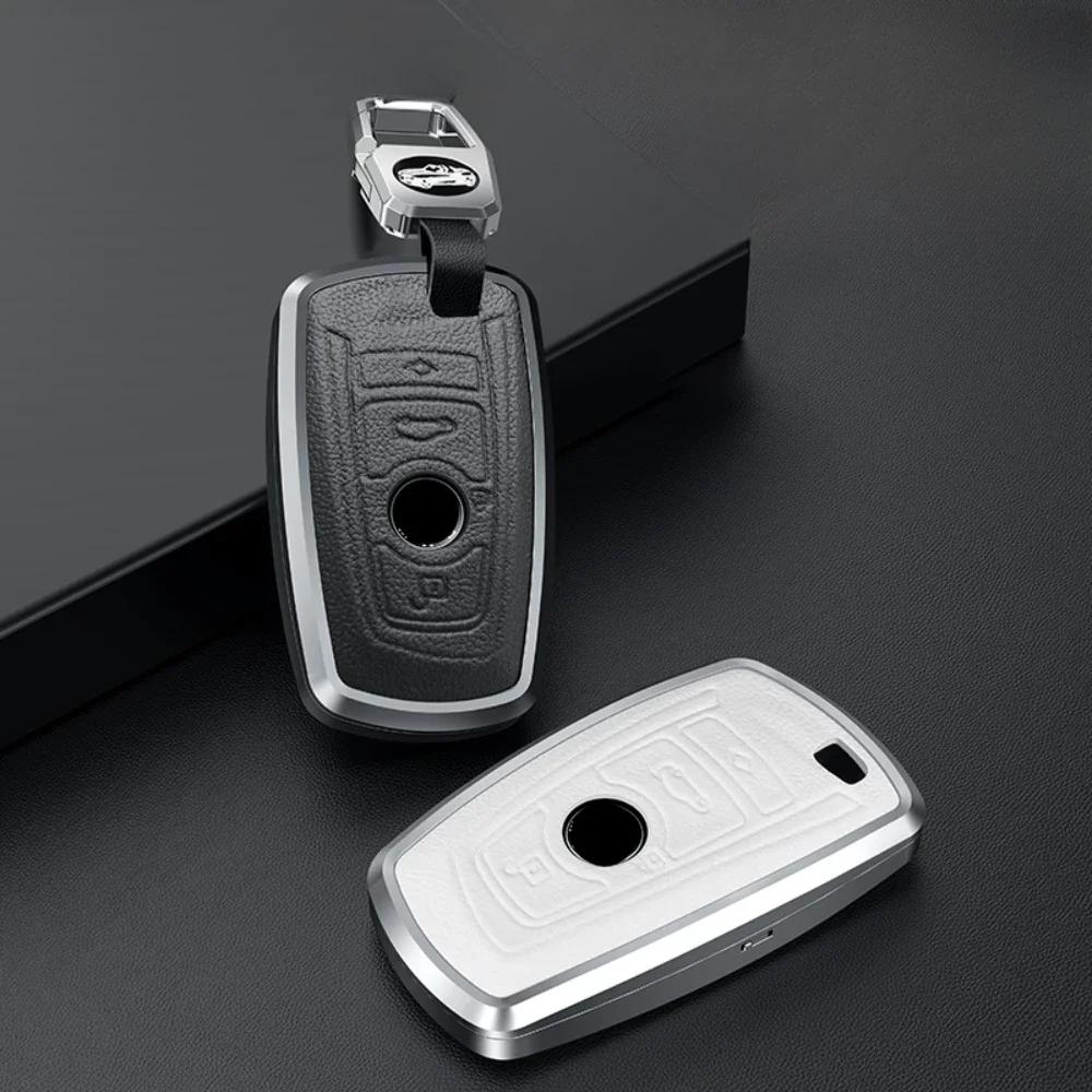 Car Key Case Cover Shell For Bmw 3 4 5 Series M 320I 328I 530I 525I F20 F21 F30 F31 F25 F01 F02 325I 330I 528I 520I Car Key Bag