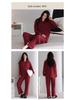 Modal Women's Long Sleeve Cardigan and Pants Pajama Set - Autumn Casual Style