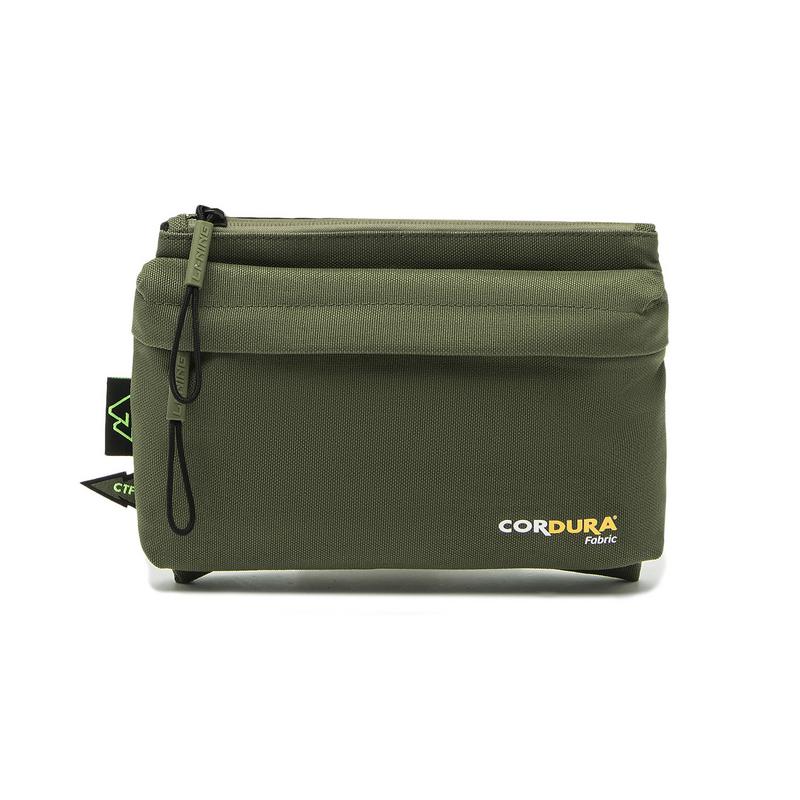 Li Ning Outdoor CF Tracing Polyester Shoulder Bag, Crossbody Bag Unisex Green ABDT207-4