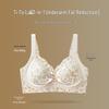 Sexy Leopard Print Push-Up Lingerie for Bust Enhancement, Seamless Thin Style, Side Support, Anti-Sagging, Plus Size Available.