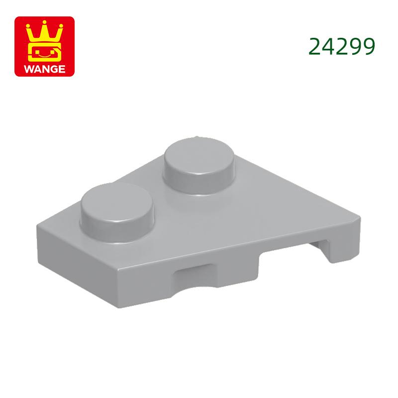 Non-Toxic 201Pcs/Lot 24299 Wedge Plate 2 X 2 Left Block Moc Color Accessories Compatible With Brick Diy Children'S Toy Assembly Parts