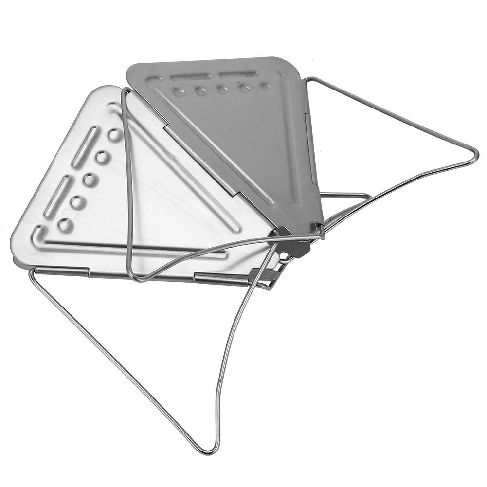Stainless Steel Outdoor Camping Coffee Drip Rack Folding Portable Coffee Dripper Stove