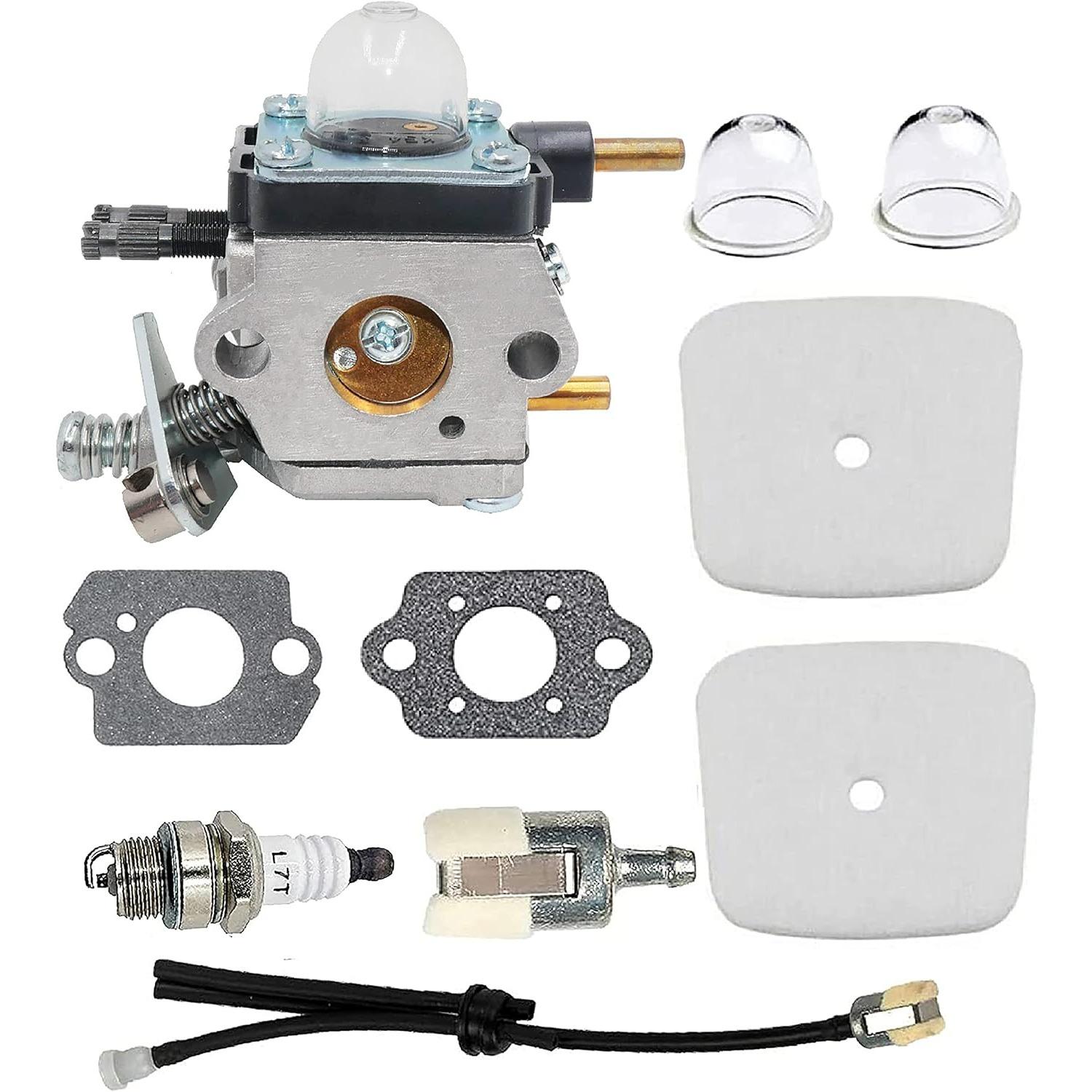 

Carburetor Replacement for C1U-K27 C1U-K27A C1U-K27B C1U-K54 C1U-K46 C1U-K82 2-Cycle Mantis 7222 7222E 7222M 7225 7230 7234 Tiller Cultivator Replaces W