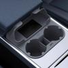 Für Tesla Model 3 Model Y Brillenetui Getränkehalter 2 in 1 Stück Mittelkonsole Aufbewahrungsbox Auto