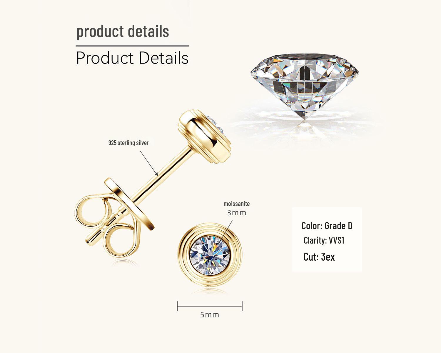 

Элегантная подвеска с муассанитом: Минималистичное ожерелье «Летающая тарелка» для женщин, универсальное и стильное чувство дизайна. 0.1 Carat + 0.1 Carat