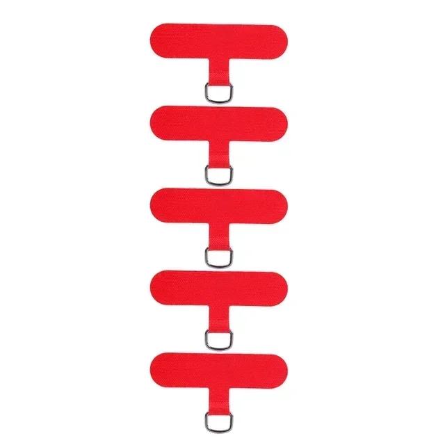 Universal Phone Lanyard Patch Pad Without Adhesive Cell Phone Strap Connector with Metal Ring for Apple IPhone Samsung Xiaomi