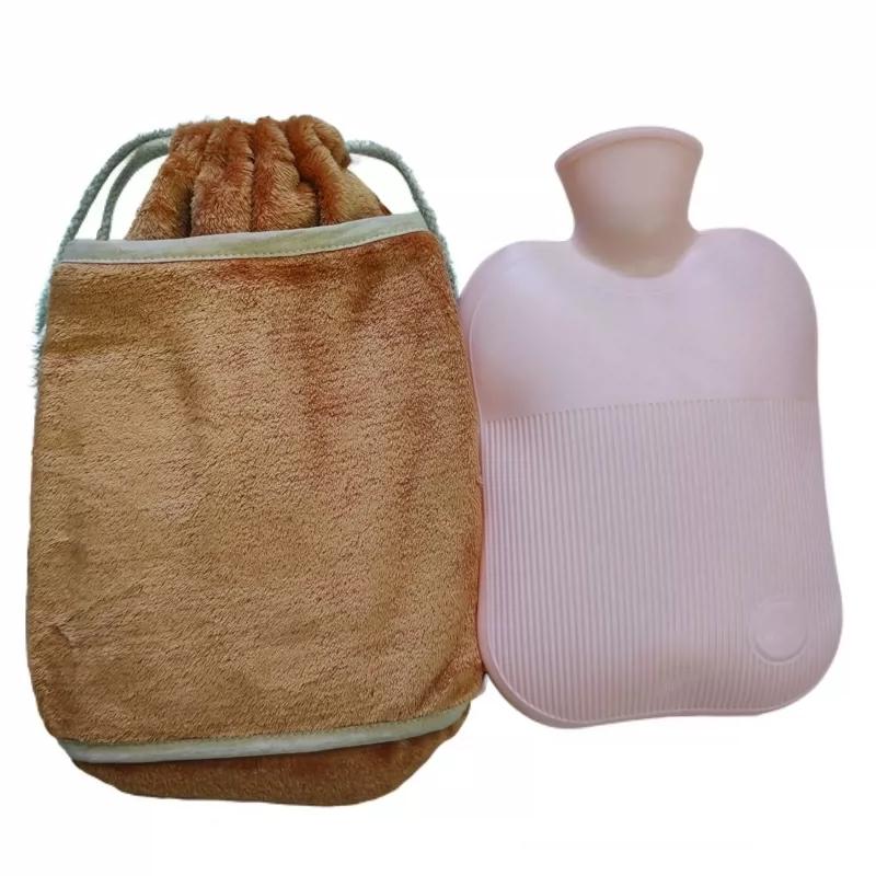 Hot Water Bag Water Injection Thickened Explosion-Proof Warm Hands Warm Feet Hot Compress Belly Warming Irrigation Hand Warmer Student Plush Warm