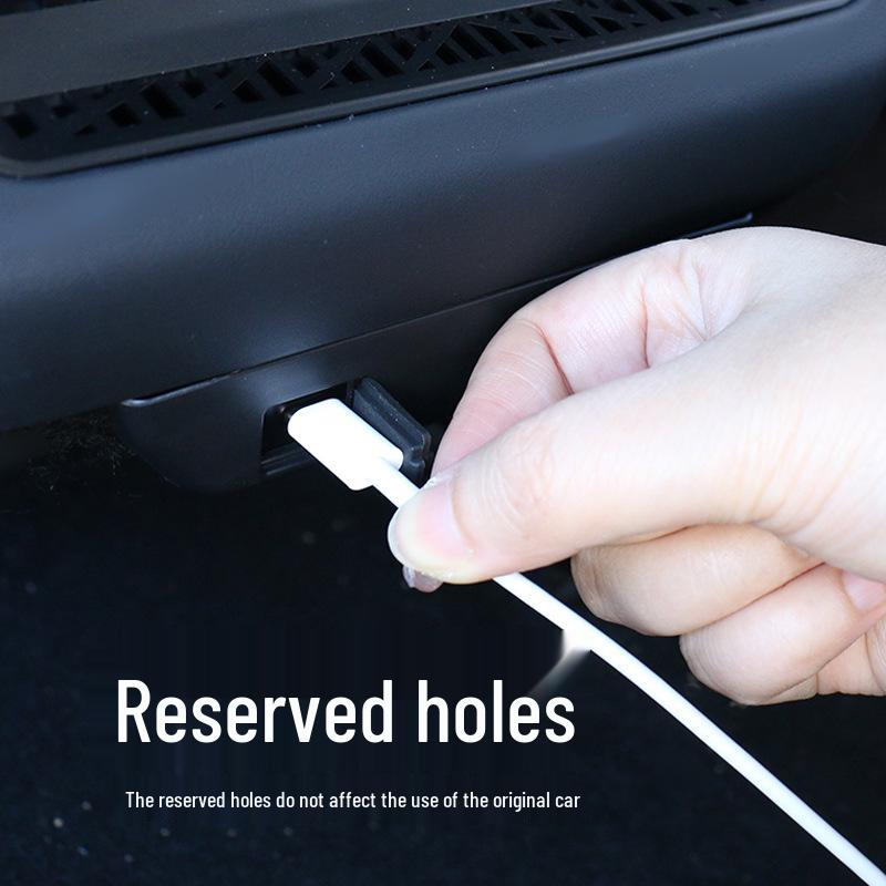 Tesla Model 3 Rear Console and Air Outlet USB Protective Cover Set
